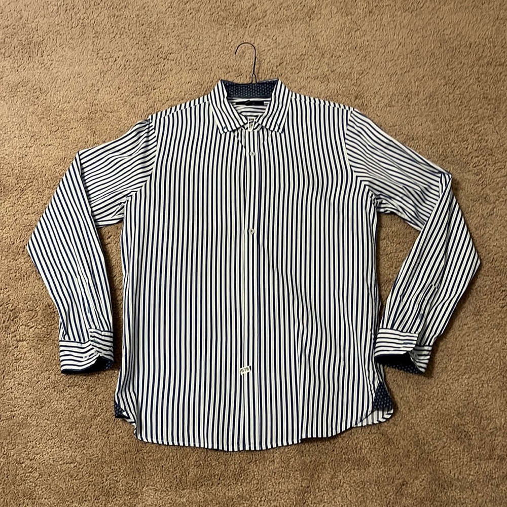 Striped Button Down Long Sleeve